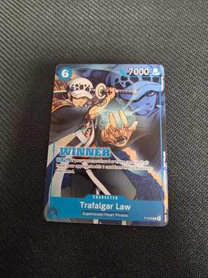 Trafalgar Law - P-009 (Winner Pack Vol. 1) (P-009) - One Piece Promotion Cards (Cabinet-NM)