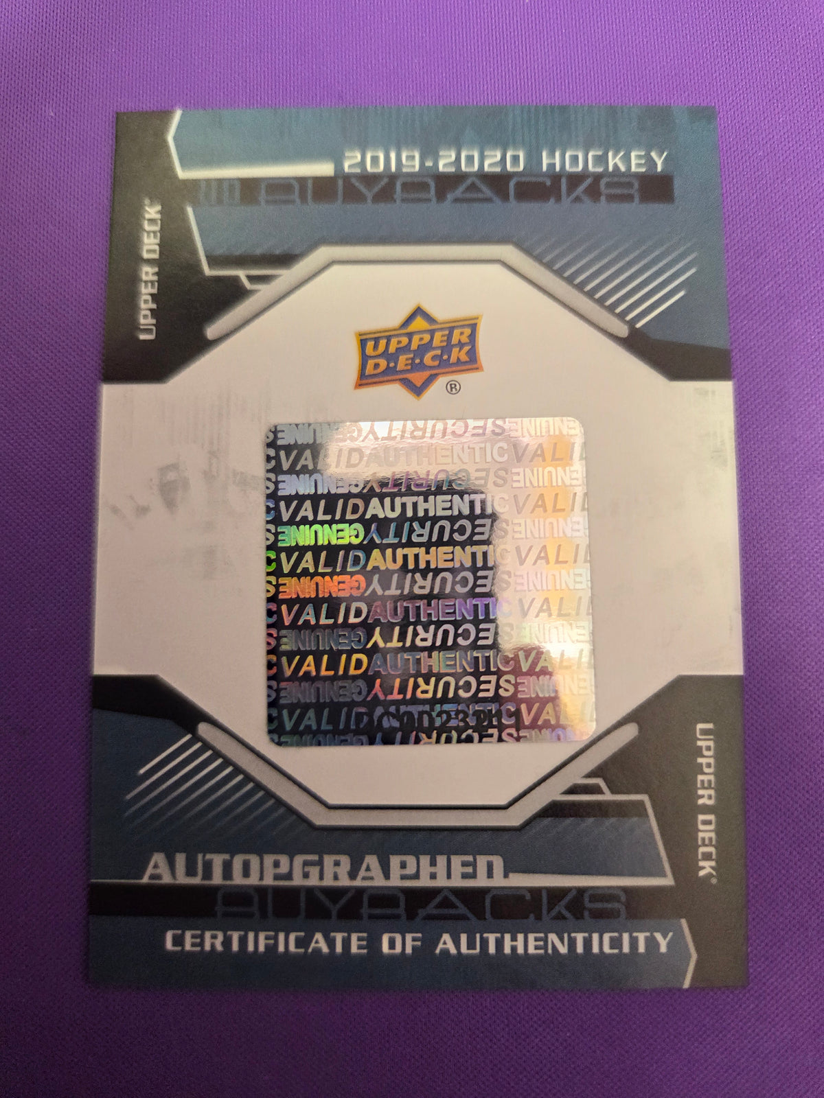 Valeri Nichushkin Auto 28/43 Young Guns #236  (cabinet-NM)