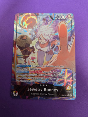 Jewelry Bonney (EB04-001) (Alternate Art) (EB04-001) - Adventure on Kami's Island Foil (Cabinet-NM)