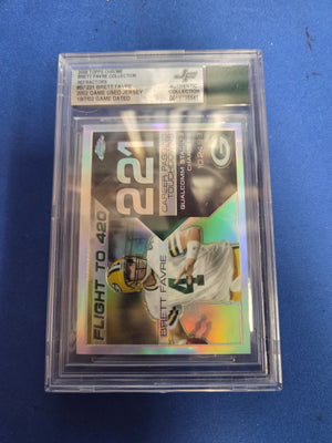 BGS Authentic Brett Favre #BF221 Game Used Jersey