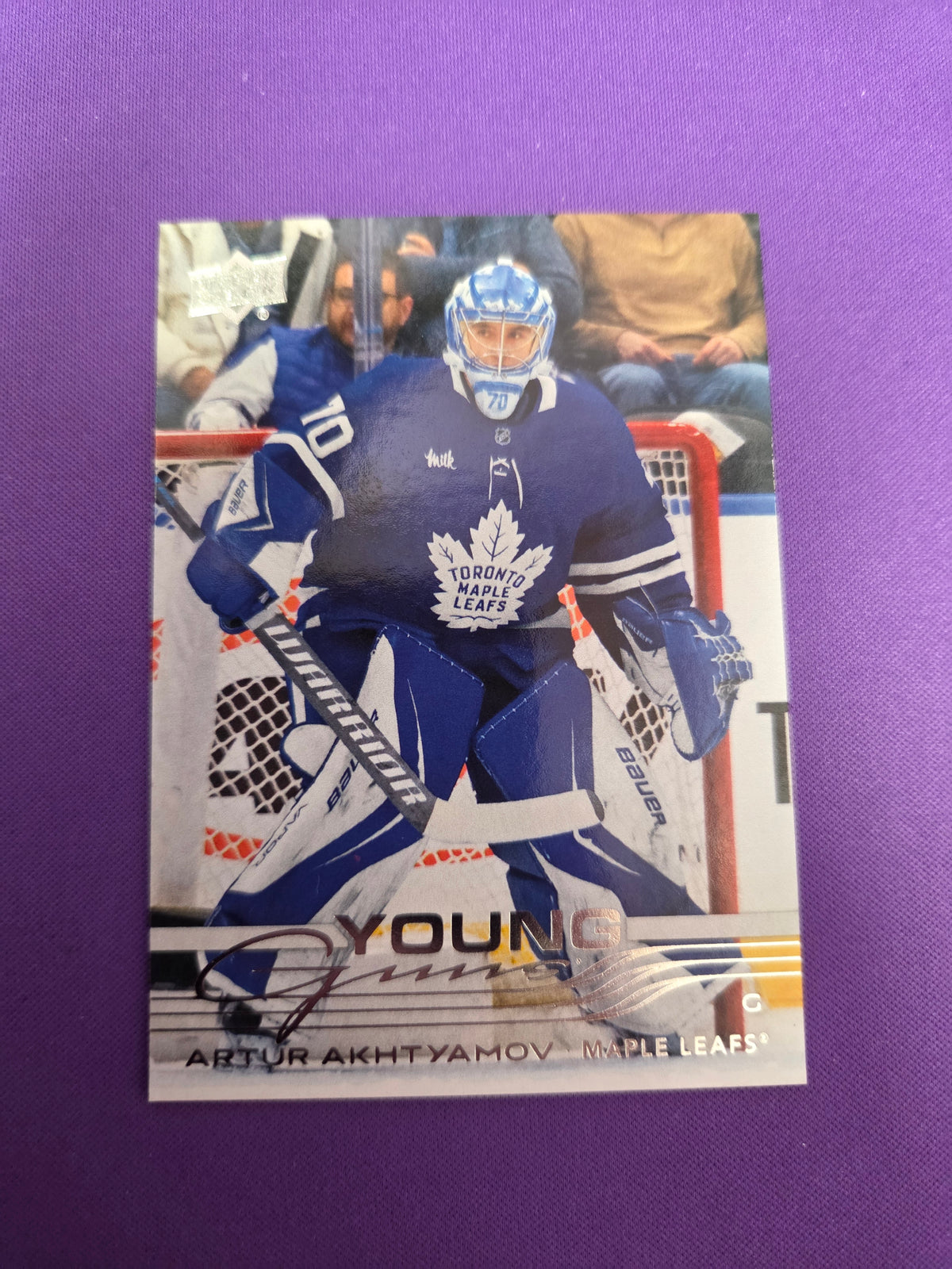 Artur Akhtyamov #722 Young Guns 2025-26 Upper Deck Extended Series (Cabinet-NM)