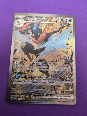 Greninja ex - 132 (132) Promo Holofoil (Cabinet-NM)