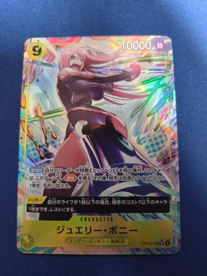 Jewelry Bonney [Alternate Art] OP13-108 One Piece Japanese Carrying on Will