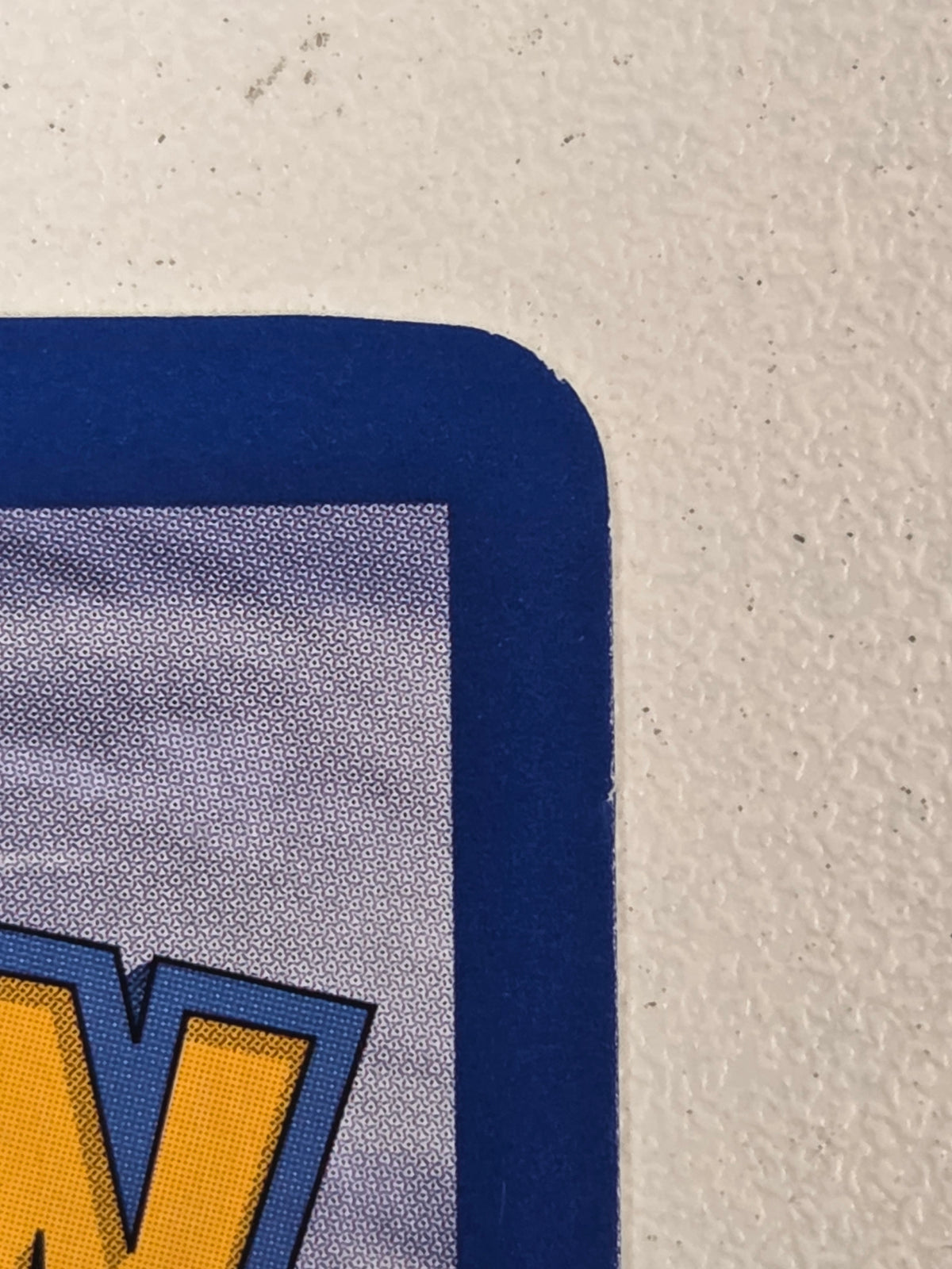 Blastoise (2)/132 Bleed Holo error with spiral on bottom left (Cabinet-LP)