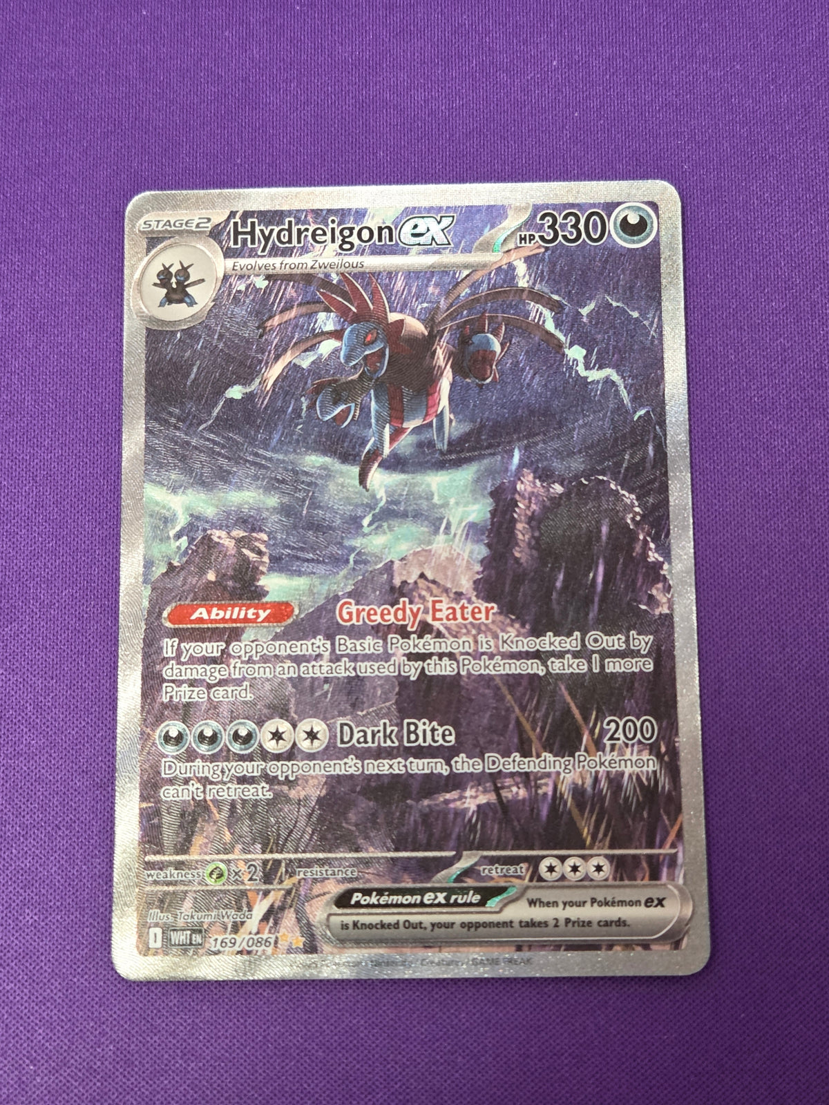 Hydreigon ex - 169/086 (169) Special Illustration Rare Holofoil (Cabinet-NM)
