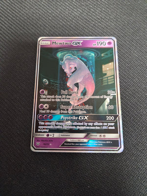 Mewtwo GX (Secret Shining) (78)/73 Shiny Holo Rare Holofoil (Cabinet-NM)
