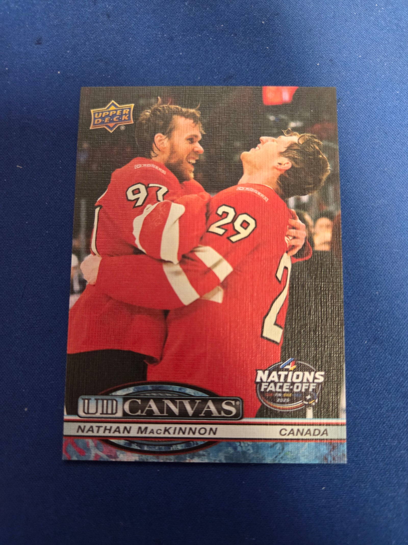 Nathan Mackinnon UD Canvas #C-417 (Cabinet-NM)