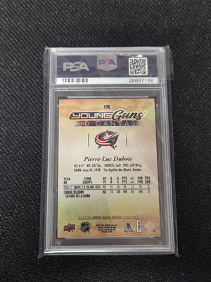 PSA 10 Pierre-Luc Dubois #C98 U.D Canvas (Cabinet)