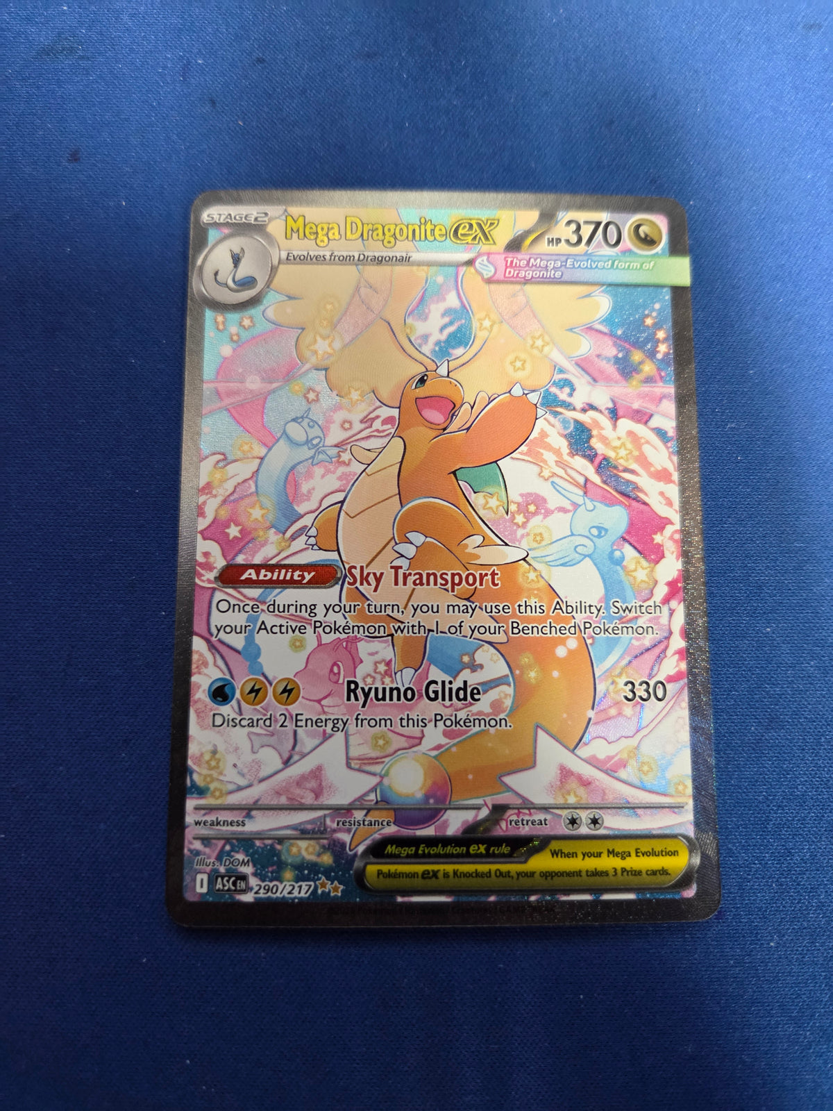 Mega Dragonite ex - 290/217 Ascended Heroes SIR (Cabinet-NM)