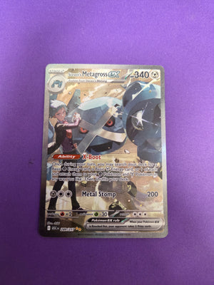 Steven's Metagross ex (289) Special Illustration Rare Holofoil (Cabinet-NM)