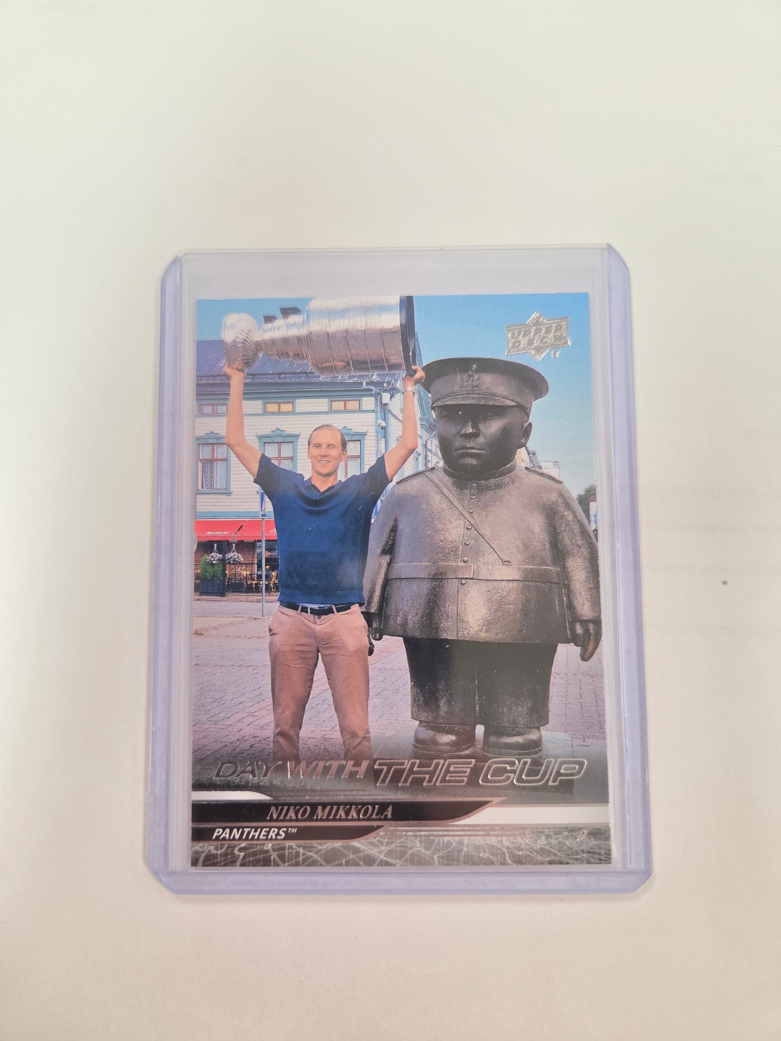 Niko Mikkola day with the cup #DC-19  2024-25 extended series (cabinet)