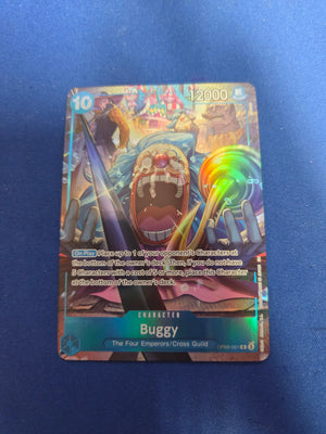 Buggy (051) (English Version 2nd Anniversary Set) (OP09-051) - One Piece Promotion Cards Foil (Cabinet-NM)