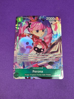Perona (Alternate Art) (OP12-034) - Legacy of the Master Foil (Cabinet-NM)