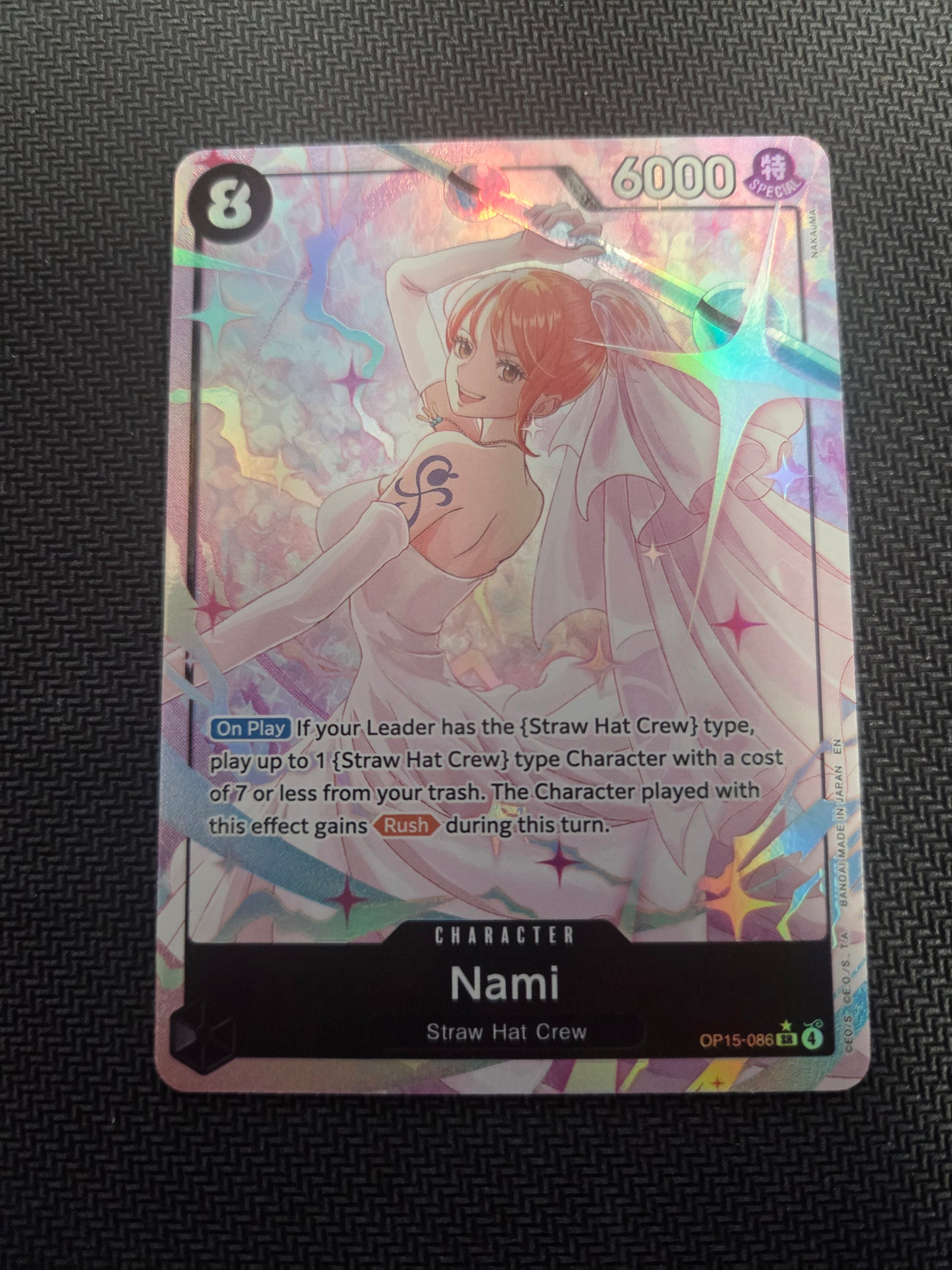Nami (OP15-086) (Alternate Art) (OP15-086) - Adventure on Kami's Island Foil (Cabinet-NM)