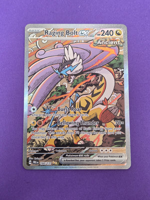 Raging Bolt ex (166) Special Illustration Rare Holofoil (Cabinet-NM)