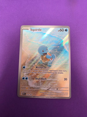 Squirtle - 170/165 S&V 151  IR (Cabinet-NM)