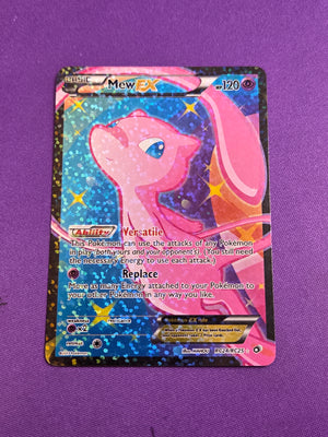 Lightly Played Mew EX (Full Art) (RC24)/113 Ultra Rare Holofoil (Cabinet)