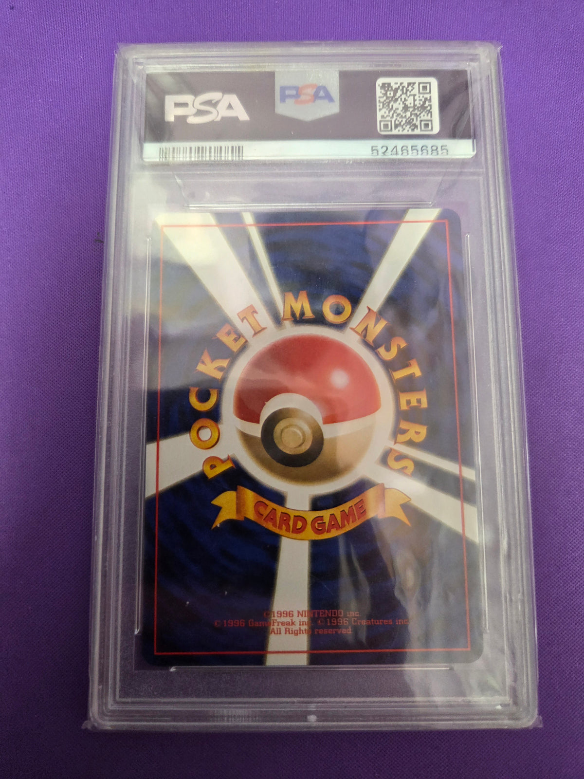 PSA 9 Feraligatr #190 Japanese Neo Revelation Holo Rare (Cabinet)