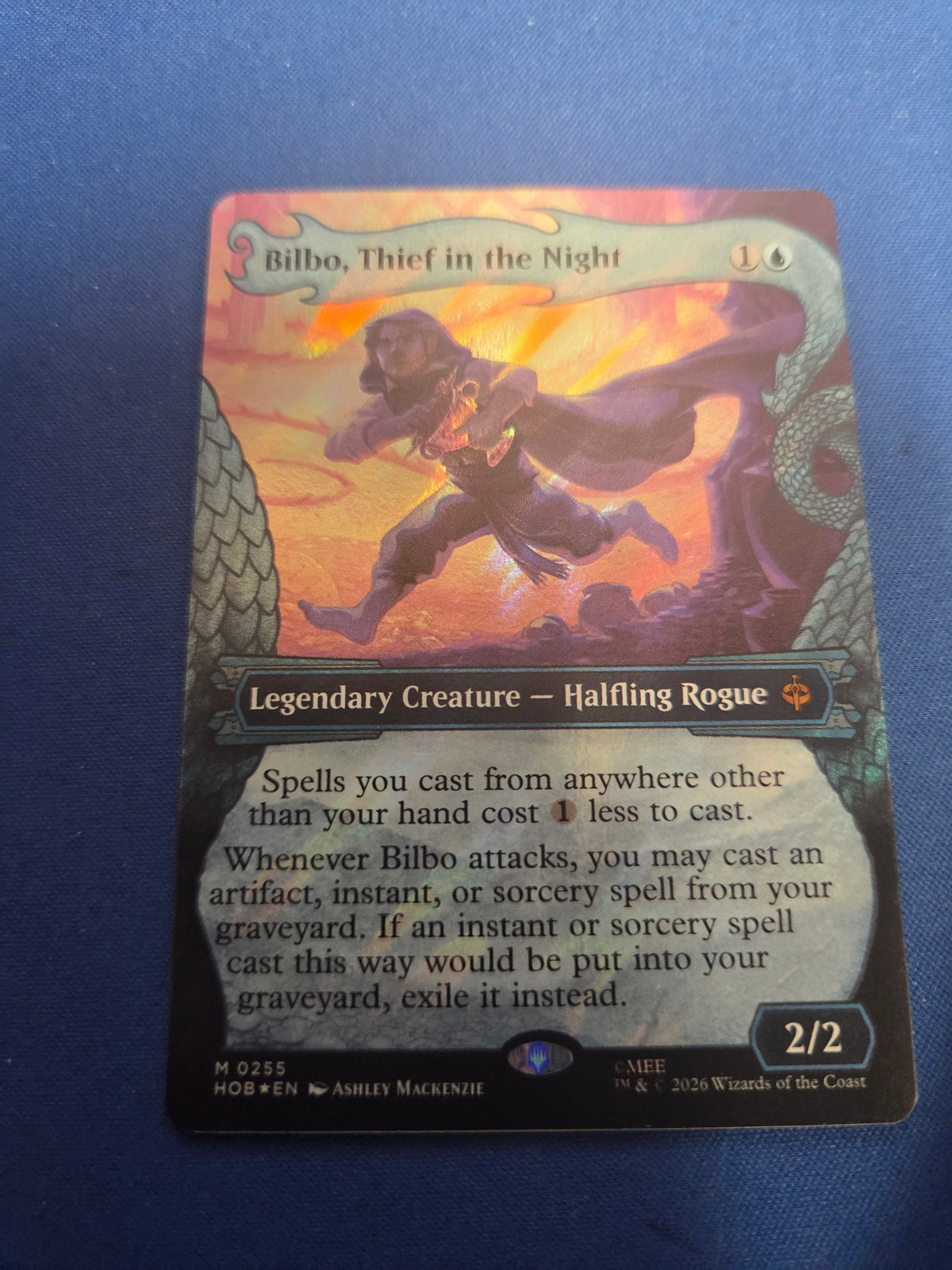 Bilbo, Thief in the Night (Showcase) (Surge Foil) - The Hobbit (Cabinet-NM)