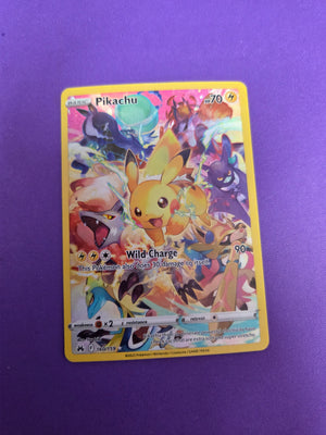 Pikachu (160)/159 Crown Zenith Secret Rare Holofoil (Cabinet-NM)