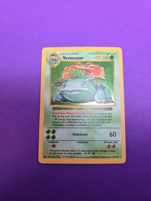 Moderetly Played - Venusaur (15) shadowless (Cabinet-MP)