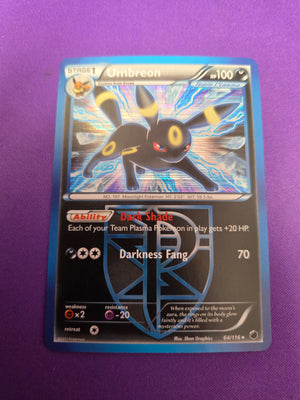Umbreon (Team Plasma) (64)/116 Holo Rare Holofoil (Cabinet-NM)