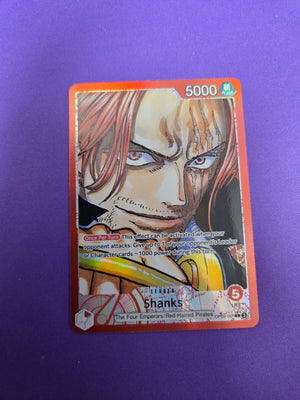 Shanks (001) (Parallel) (OP09-001) - Emperors in the New World Foil (Cabinet-NM)