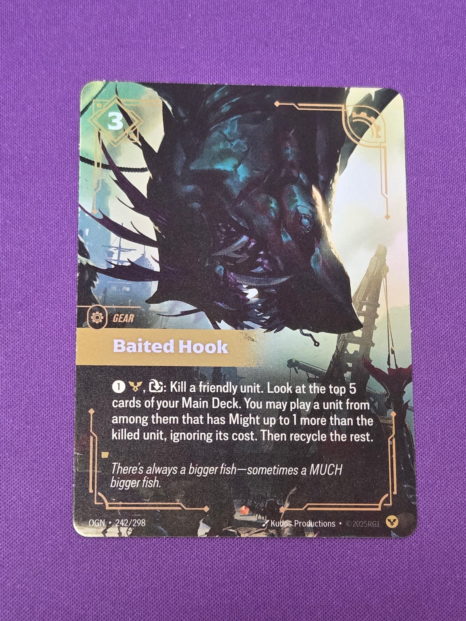 Baited Hook (242/298) - Origins Foil (Cabinet-NM)