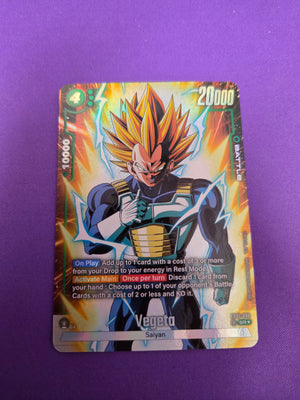 Vegeta - FB01-096 (Alternate Art) Awakened Pulse (Cabinet-NM)