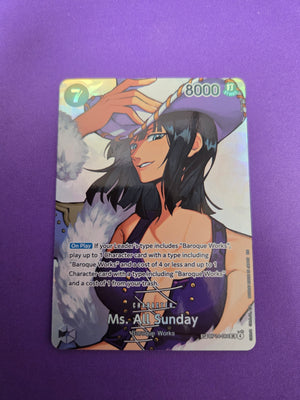 Ms. All Sunday (SP) (OP14-084) - The Time of Battle Foil (Cabinet-NM)