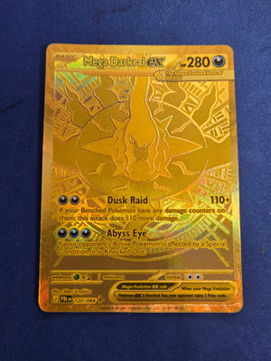 Mega Darkrai ex - 120/084 Mega Hyper Rare Holofoil (Cabinet-NM)