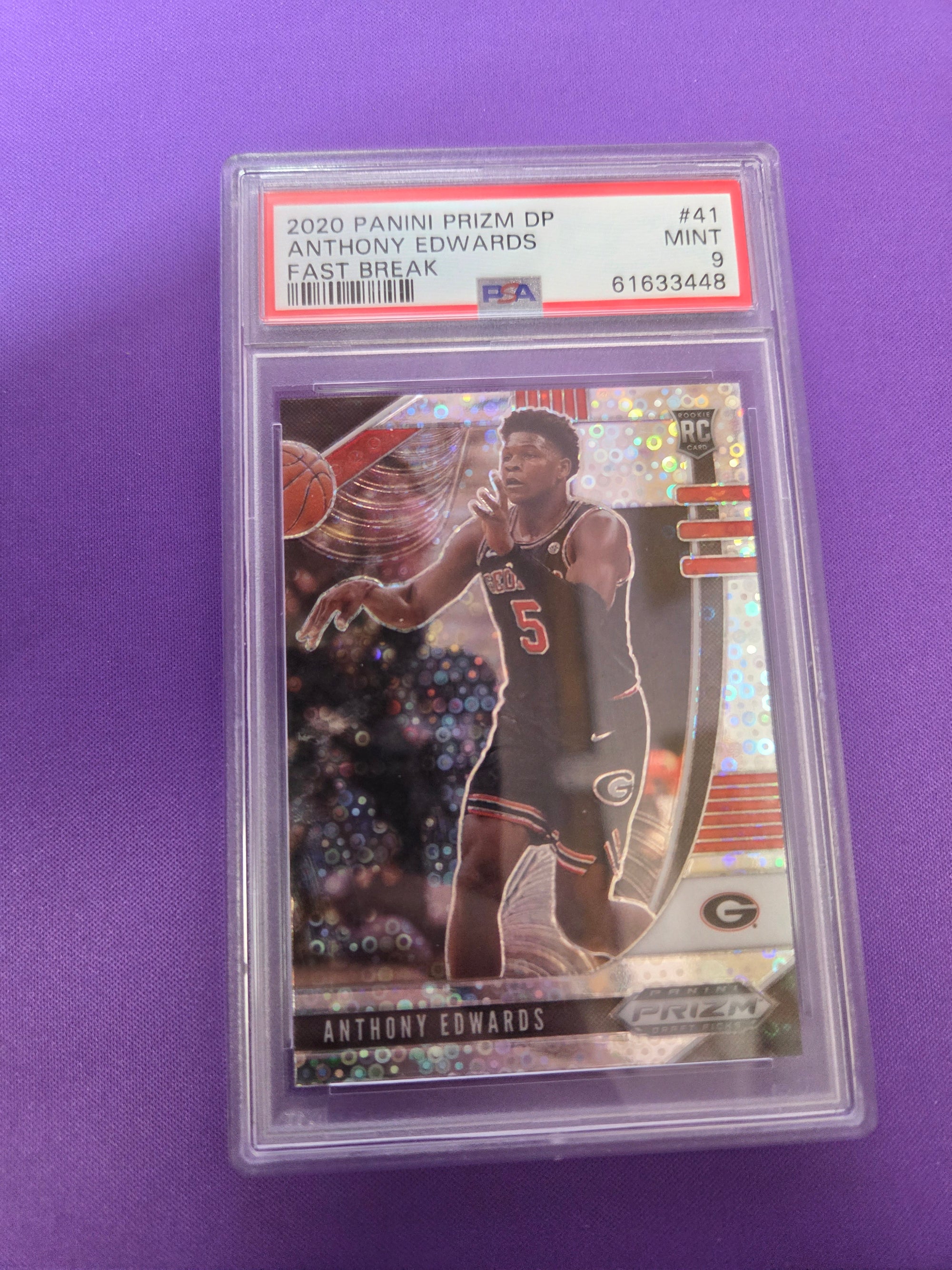 PSA 9 Anthony Edwards #41 (Cabinet)
