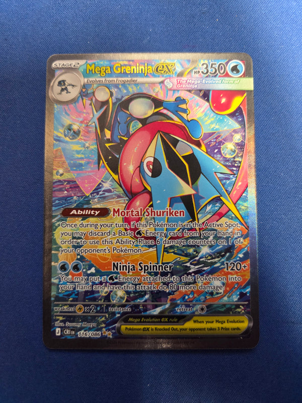 Mega Greninja ex - 116/086 Special Illustration Rare Holofoil
