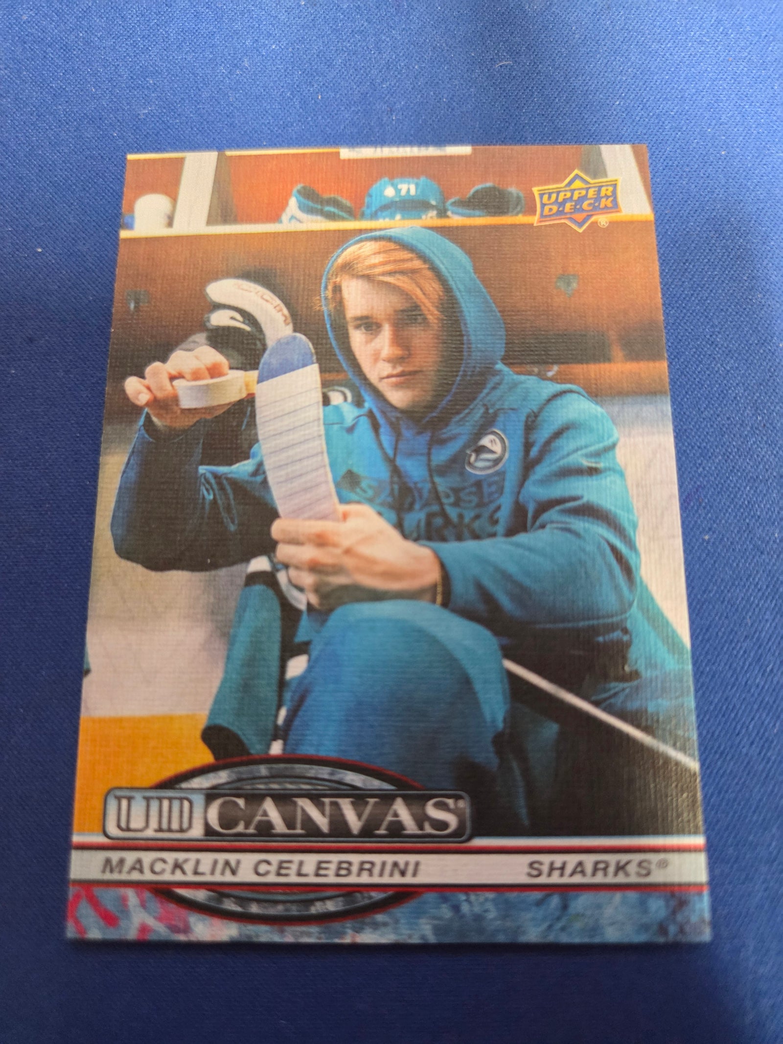 Macklin Celebrini #c124 UD canvas Series 2 2025-26 (cabinet-NM)