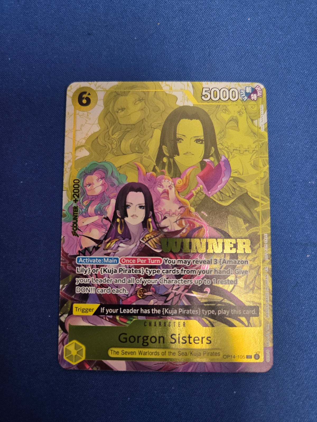 Gorgon Sisters OP14-105 Tournament Winner Card (Cabinet-NM)