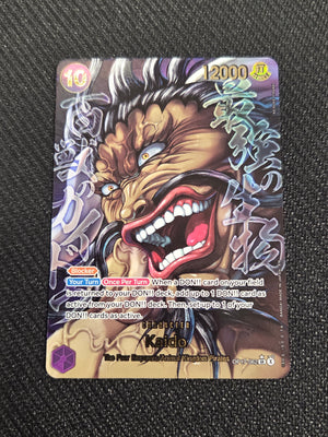 Kaido (Super Alternate Art) (OP17-062) - The World's Strongest Warriors Foil (Cabinet-NM)