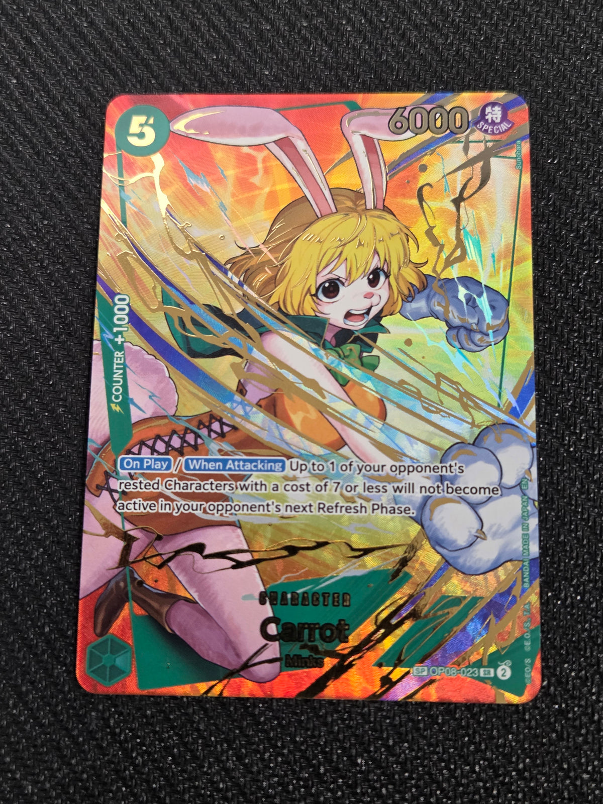 Carrot (Alternate Art) (OP08-023) - Premium Booster -The Best- Vol. 2 Foil (Cabinet-NM)