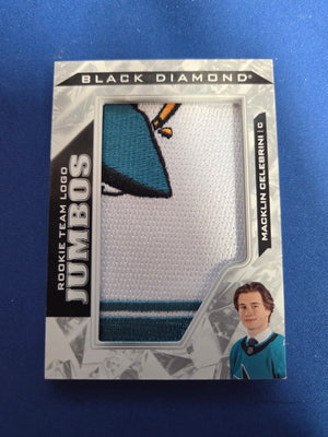 Macklin Celebrini Rookie Team Logo Jumbos #RTL-MC (Cabinet-NM)