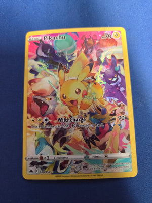 Pikachu (Secret) (160)/159 Secret Rare Holofoil (Cabinet-NM)