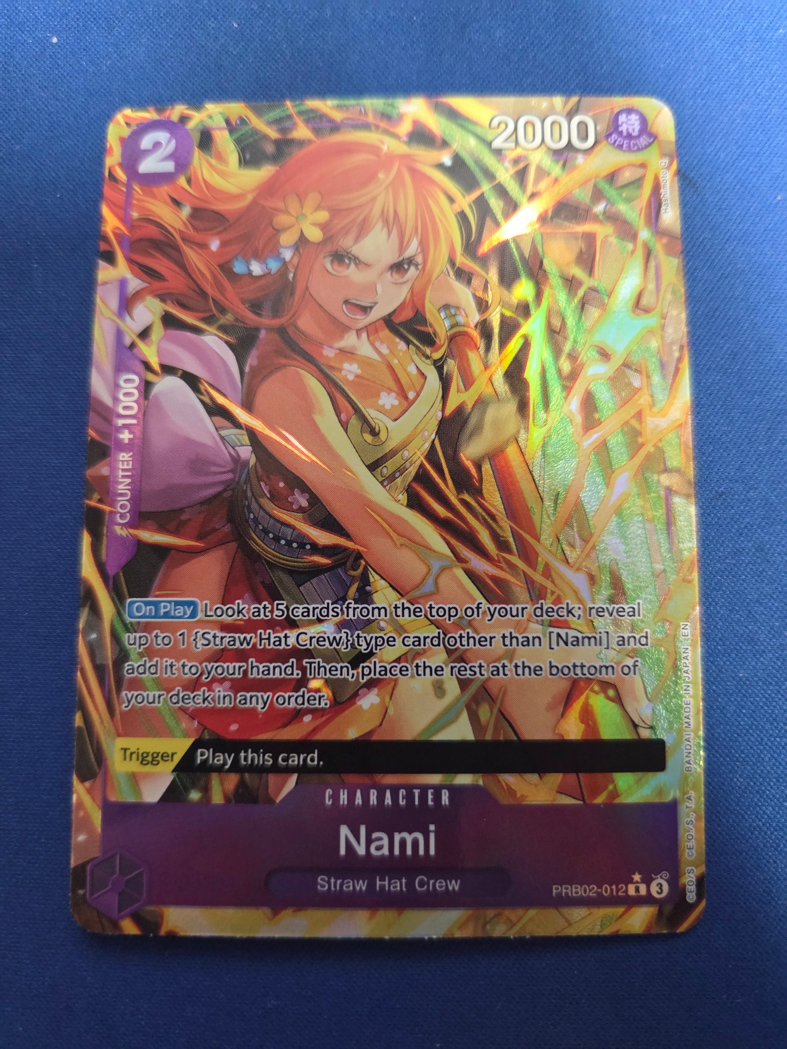 Nami (Alternate Art) (PRB02-012) - Premium Booster -The Best- Vol. 2 Foil (Cabinet-NM)