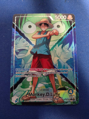 Monkey.D.Luffy (022) (Alternate Art) (OP16-022) - The Time of Battle Foil (Cabinet-NM)