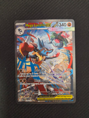 Mega Lucario ex - 179/132 (179) Special Illustration Rare Holofoil (Cabinet-NM)