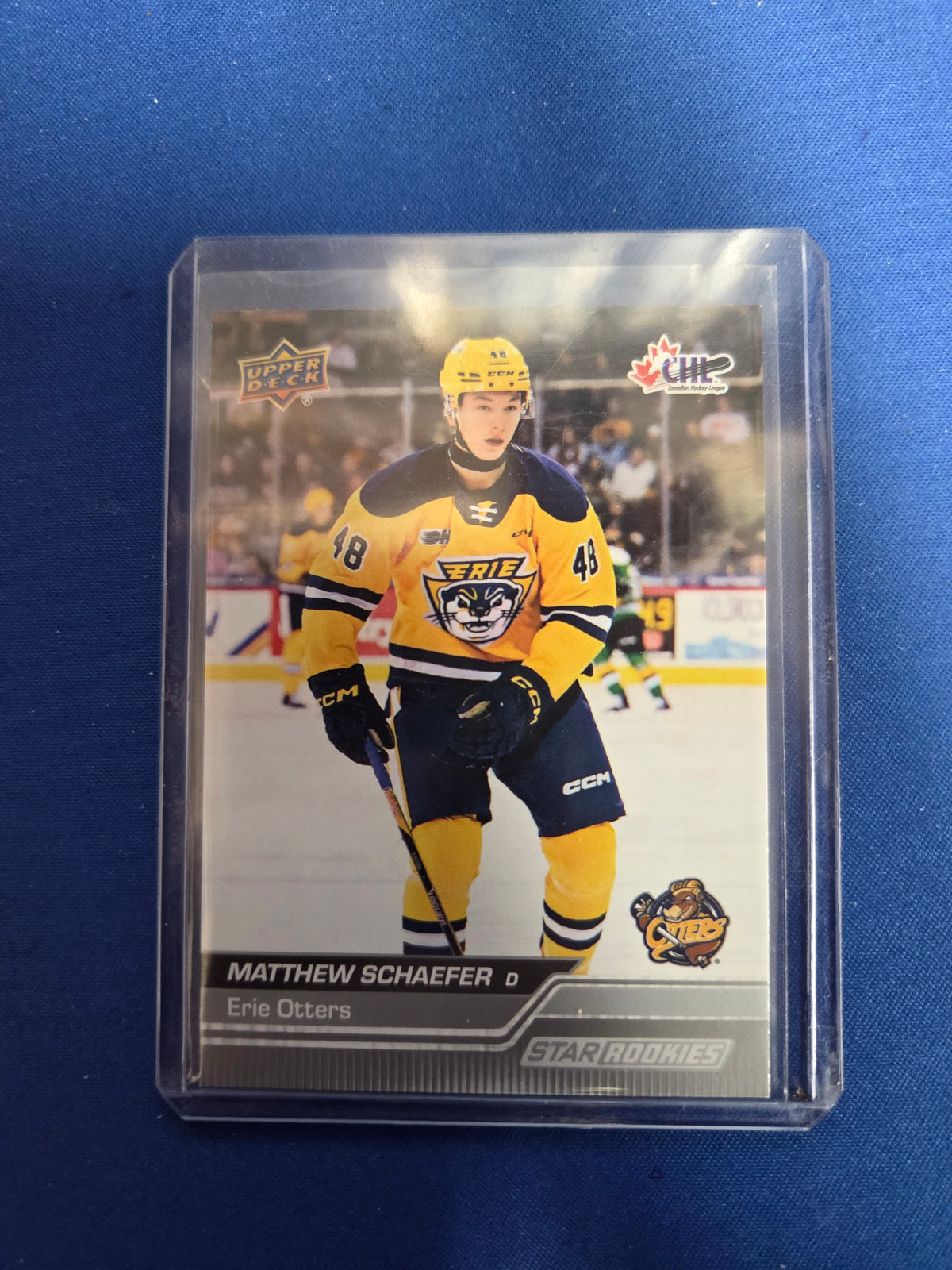 Matthew Schaefer CHL Erie Otters #362 (cabinet-NM)
