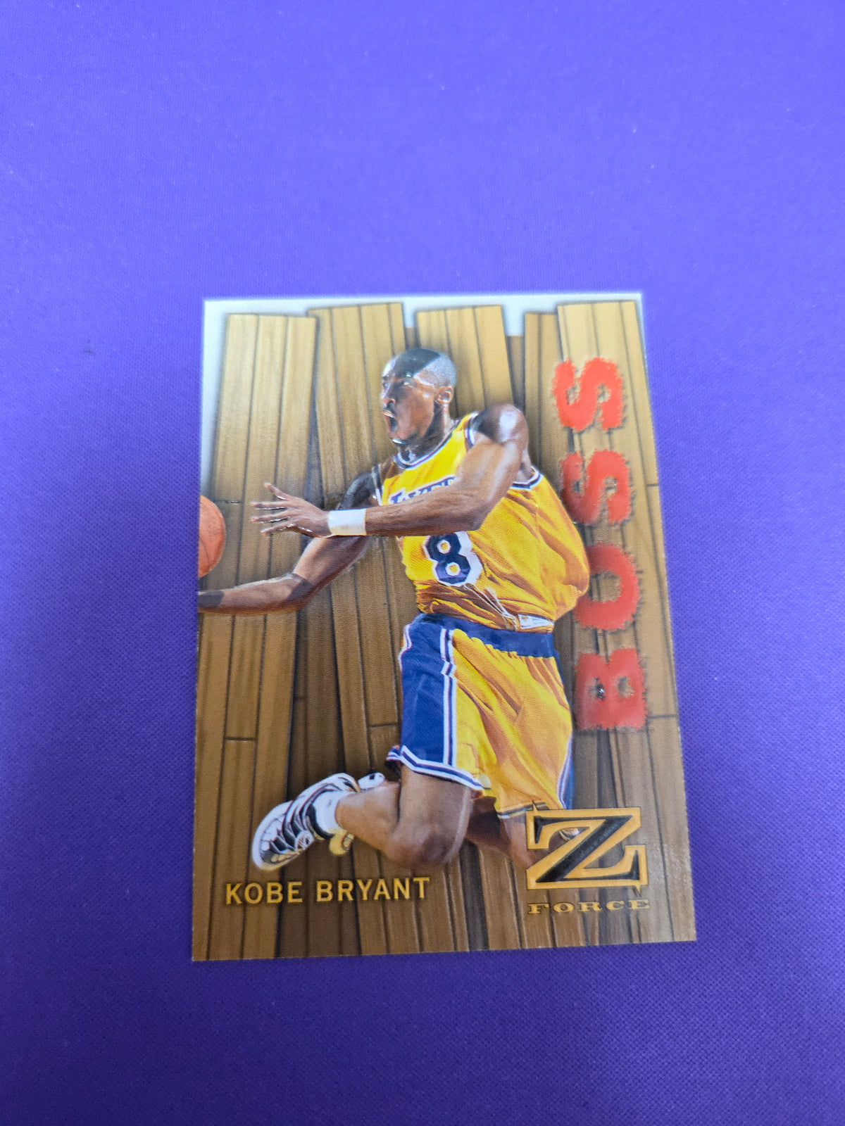 Kobe Bryant #3 1997 Skybox Z Force Boss (Cabinet-NM)