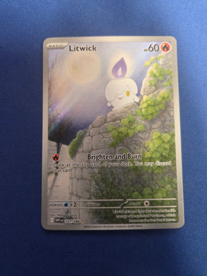 Litwick - 101/086 (101) Illustration Rare Holofoil (Cabinet-NM)