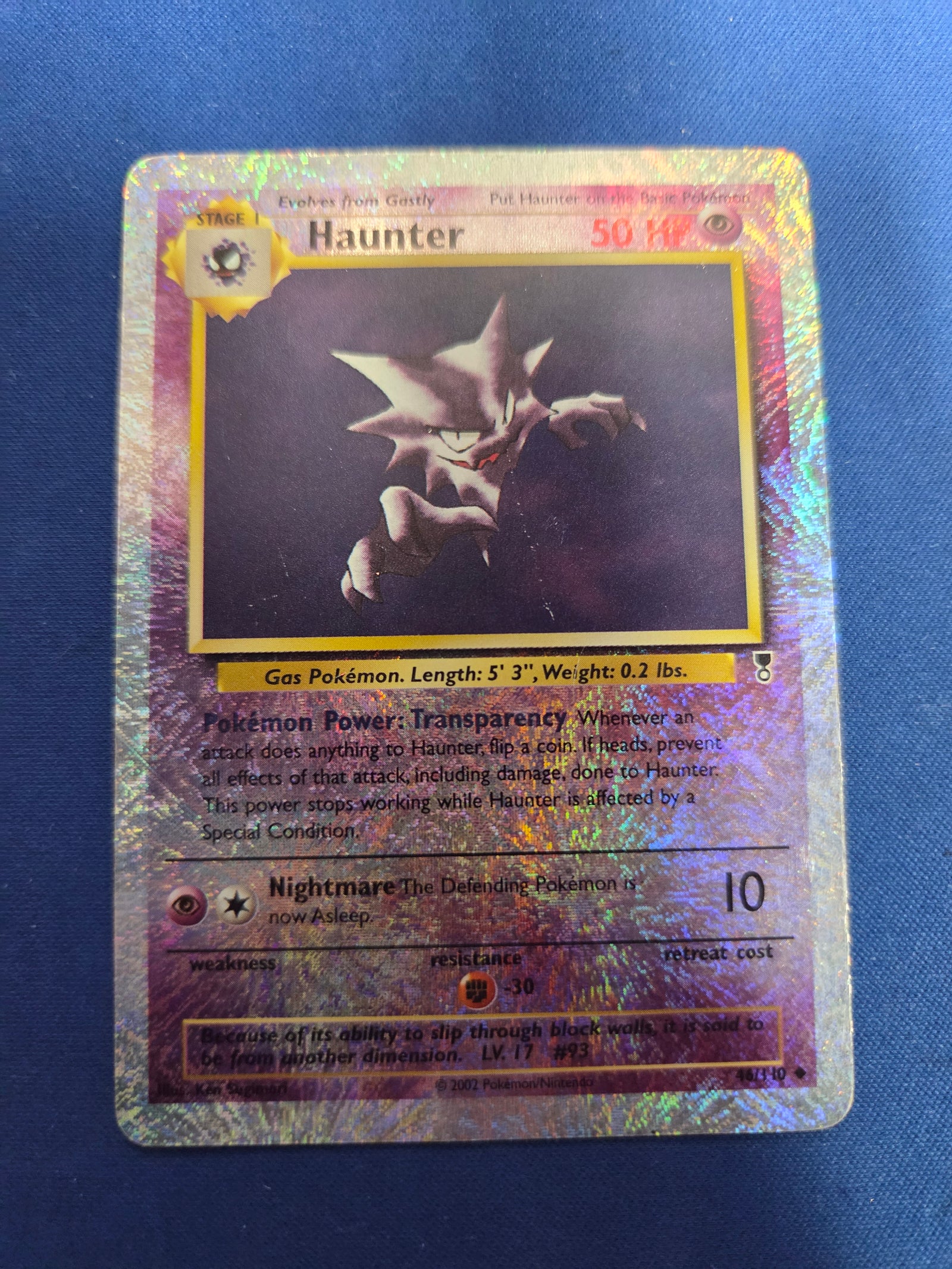 Lightly Played Haunter (46)/110 Uncommon Reverse Holofoil (Cabinet-LP)