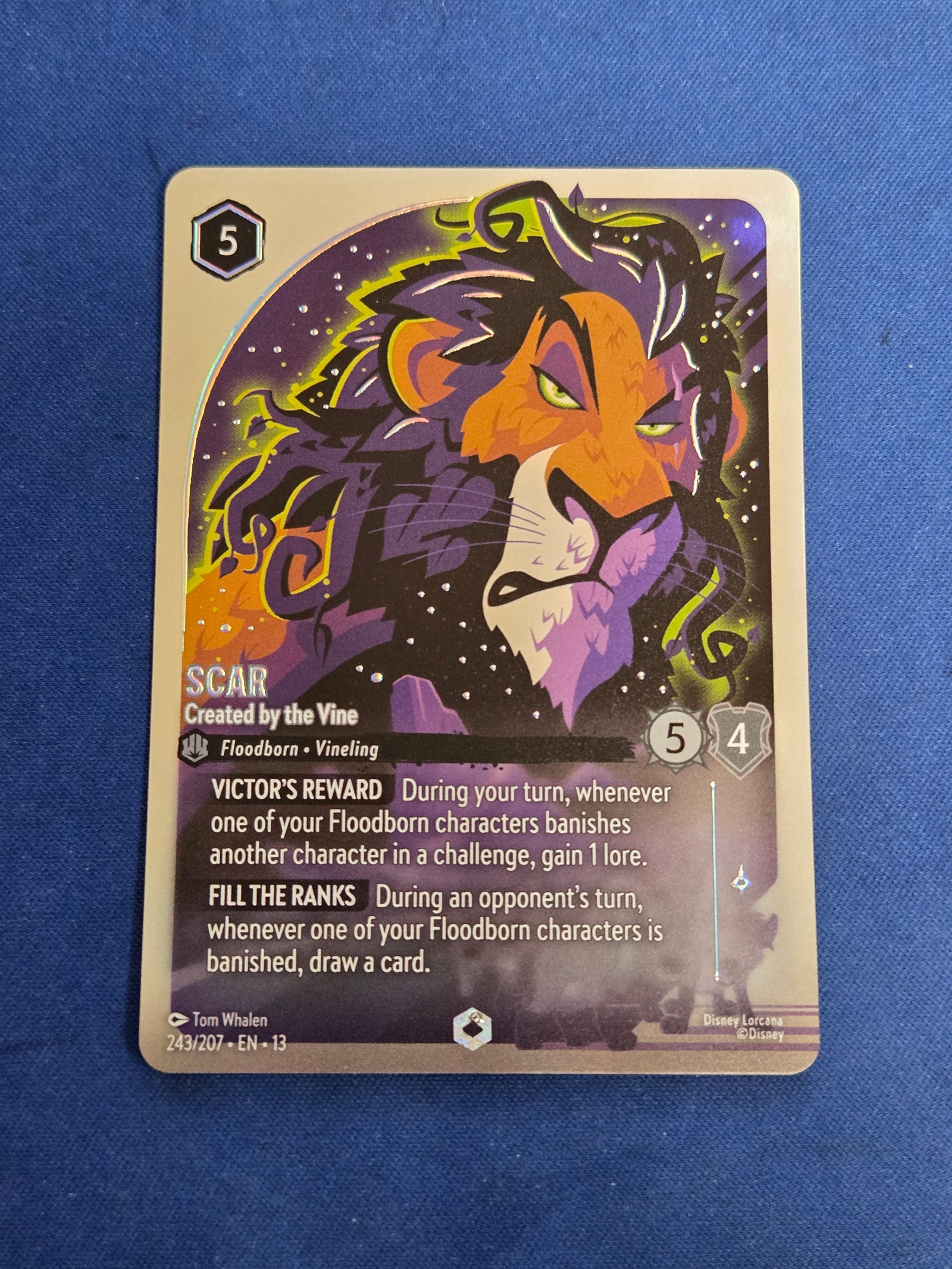Scar - Created by the Vine (Enchanted) #243 (Cabinet-NM)
