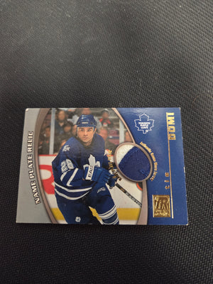 Tie Domi name plate relic #TRN-TD (logo)(cabinet)