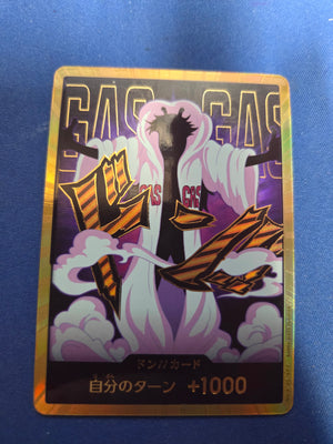 DON!! Card [Caesar Clown Gold] One Piece Japanese Premium Booster 2