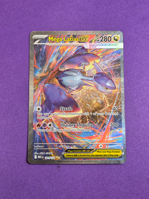 Mega Latias ex - 181/132 Special Illustration Rare Holofoil (Cabinet-NM)